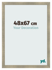 Marco de Fotos 48x67cm Dorado Vintage MDF Pisa Delantera Tamano | Yourdecoration.es