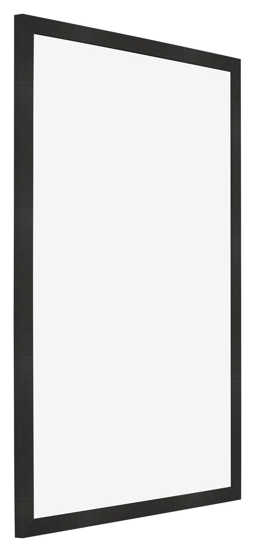 Marco de Fotos 48x67cm Negro Mate MDF Bologna Delantera Oblicuo | Yourdecoration.es