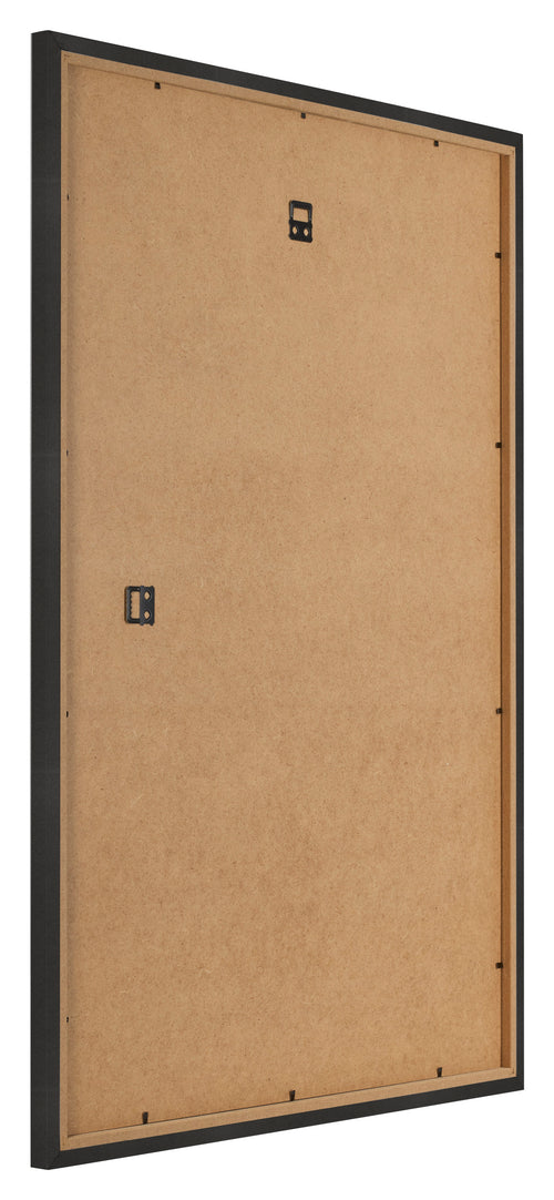 Marco de Fotos 48x67cm Negro Mate MDF Bologna Trasera Oblicuo | Yourdecoration.es