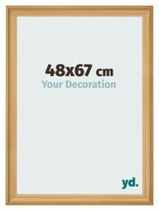 Marco de Fotos 48x67cm Venatura Di Pino MDF Lazio Delantera Tamano | Yourdecoration.es