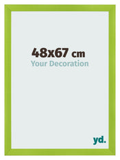 Marco de Fotos 48x67cm Verde MDF Pisa Delantera Tamano | Yourdecoration.es