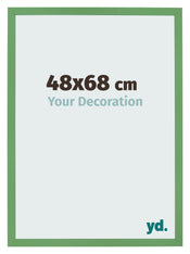 Marco de Fotos 48x68 cm Verde MDF Bologna Delantera Tamano | Yourdecoration.es