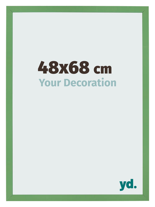 Marco de Fotos 48x68 cm Verde MDF Bologna Delantera Tamano | Yourdecoration.es