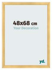 Marco de Fotos 48x68cm Dorado Vintage MDF Pisa Delantera Tamano | Yourdecoration.es