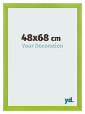 Marco de Fotos 48x68cm Verde MDF Pisa Delantera Tamano | Yourdecoration.es
