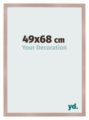 Marco de Fotos 49x68 cm Rosa Viejo MDF Bologna Delantera Tamano | Yourdecoration.es