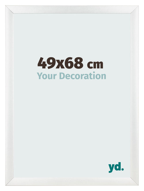 Marco de Fotos 49x68cm Blanco Vintage MDF Pisa Delantera Tamano | Yourdecoration.es