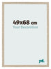 Marco de Fotos 49x68cm Roble Sonoma MDF Bologna Delantera Tamano | Yourdecoration.es