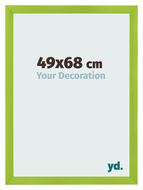 Marco de Fotos 49x68cm Verde MDF Pisa Delantera Tamano | Yourdecoration.es
