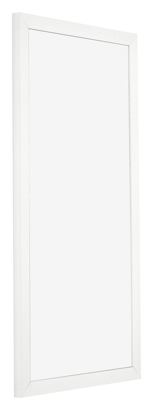 Marco de Fotos 50x100cm Blanco Brillante MDF Bologna Delantera Oblicuo | Yourdecoration.es