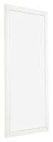 Marco de Fotos 50x100cm Blanco Brillante MDF Bologna Delantera Oblicuo | Yourdecoration.es