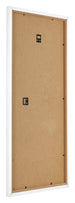 Marco de Fotos 50x100cm Blanco Mate MDF Bologna Trasera Oblicuo | Yourdecoration.es