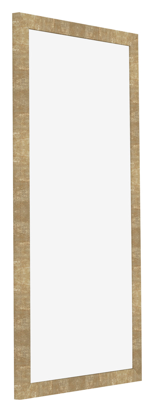 Marco de Fotos 50x100cm Dorado Antiguo MDF Bologna Delantera Oblicuo | Yourdecoration.es