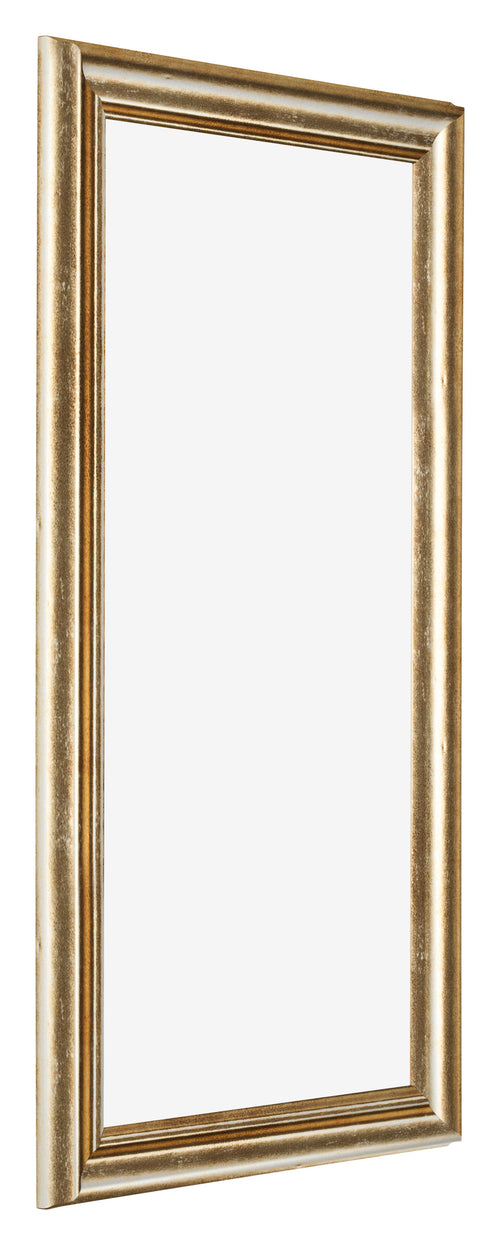 Marco de Fotos 50x100cm Dorado Antiguo MDF Lazio Delantera Oblicuo | Yourdecoration.es