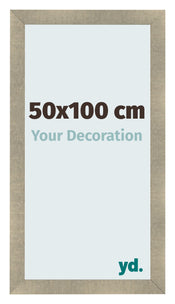 Marco de Fotos 50x100cm Dorado Vintage MDF Pisa Delantera Tamano | Yourdecoration.es