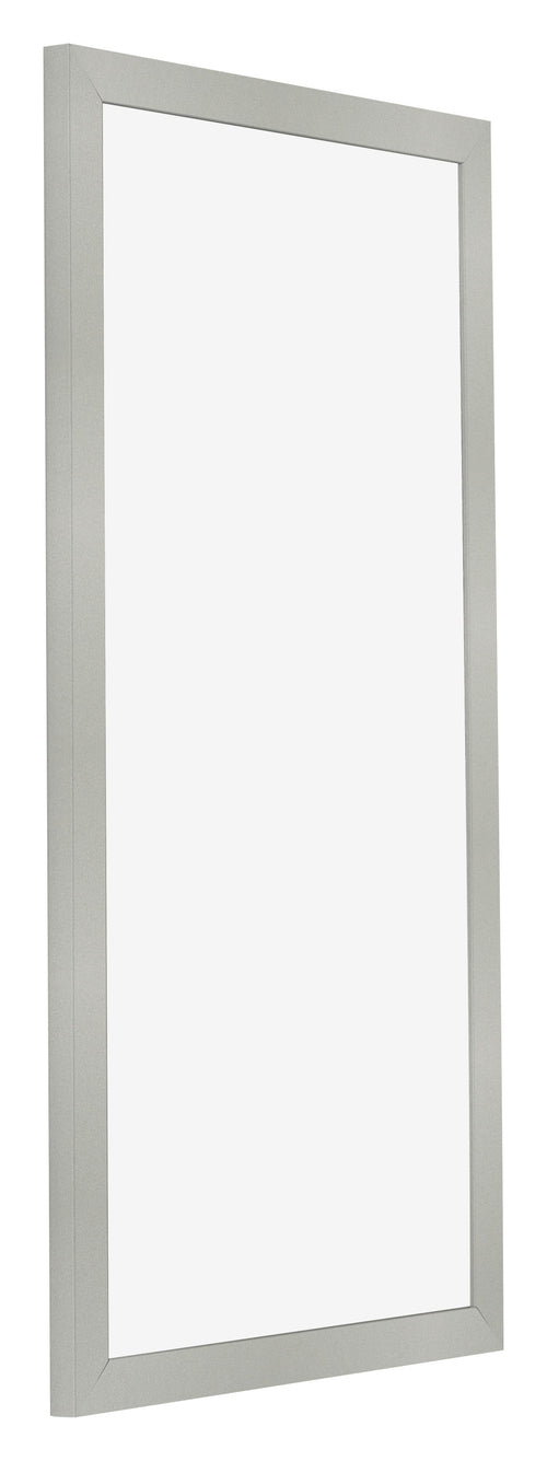 Marco de Fotos 50x100cm Plateado Mate MDF Bologna Delantera Oblicuo | Yourdecoration.es