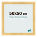 Marco de Fotos 50x50cm Dorado Vintage MDF Pisa Delantera Tamano | Yourdecoration.es