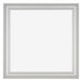 Marco de Fotos 50x50cm Plateado Mate MDF Lazio Delantera | Yourdecoration.es