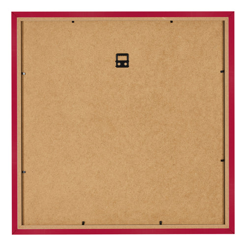 Marco de Fotos 50x50cm Rojo MDF Bologna Trasera | Yourdecoration.es