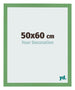 Marco de Fotos 50x60 cm Verde MDF Bologna Delantera Tamano | Yourdecoration.es