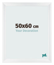 Marco de Fotos 50x60cm Blanco Vintage MDF Pisa Delantera Tamano | Yourdecoration.es