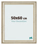 Marco de Fotos 50x60cm Brillo Metalico MDF Lazio Delantera Tamano | Yourdecoration.es