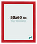 Marco de Fotos 50x60cm Rojo MDF Pisa Delantera Tamano | Yourdecoration.es