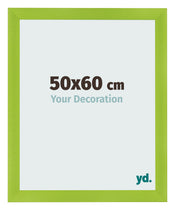 Marco de Fotos 50x60cm Verde MDF Pisa Delantera Tamano | Yourdecoration.es