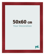 Marco de Fotos 50x60cm Vino Tinto Barrido MDF Pisa Delantera Tamano | Yourdecoration.es
