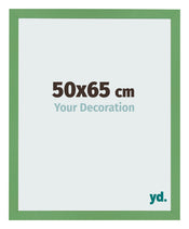 Marco de Fotos 50x65 cm Verde MDF Bologna Delantera Tamano | Yourdecoration.es