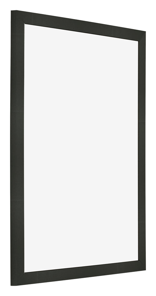 Marco de Fotos 50x65cm Antracita MDF Bologna Delantera Oblicuo | Yourdecoration.es