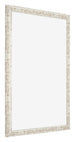 Marco de Fotos 50x65cm Blanco Vintage MDF Bologna Delantera Oblicuo | Yourdecoration.es