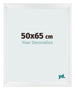 Marco de Fotos 50x65cm Blanco Vintage MDF Pisa Delantera Tamano | Yourdecoration.es