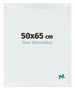 Marco de Fotos 50x65cm Blanco Vintage MDF Pisa Delantera Tamano | Yourdecoration.es