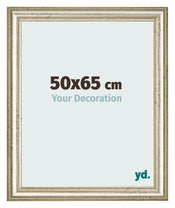 Marco de Fotos 50x65cm Brillo Metalico MDF Lazio Delantera Tamano | Yourdecoration.es