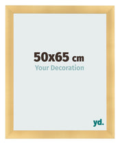 Marco de Fotos 50x65cm Dorado Vintage MDF Pisa Delantera Tamano | Yourdecoration.es
