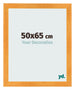 Marco de Fotos 50x65cm Naranja MDF Pisa Delantera Tamano | Yourdecoration.es