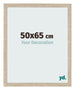 Marco de Fotos 50x65cm Roble Sonoma MDF Bologna Delantera Tamano | Yourdecoration.es