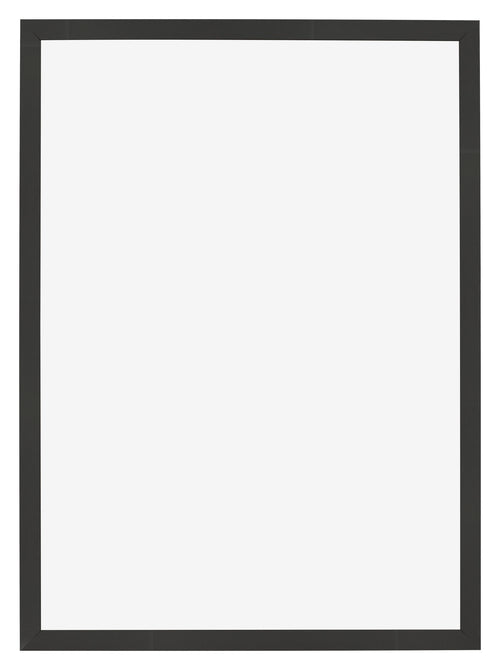 Marco de Fotos 50x70cm Negro Grano De Madera MDF Bologna Delantera | Yourdecoration.es