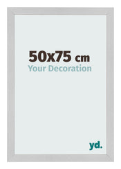 Marco de Fotos 50x75cm Acero Inoxidable MDF Bologna Delantera Tamano | Yourdecoration.es