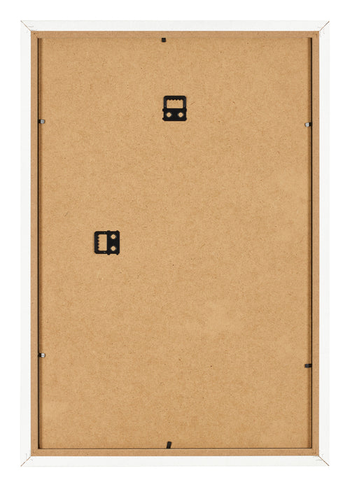 Marco de Fotos 50x75cm Blanco Brillante MDF Bologna Trasera | Yourdecoration.es