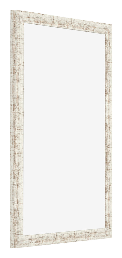 Marco de Fotos 50x75cm Blanco Vintage MDF Bologna Delantera Oblicuo | Yourdecoration.es
