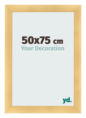 Marco de Fotos 50x75cm Dorado Vintage MDF Pisa Delantera Tamano | Yourdecoration.es