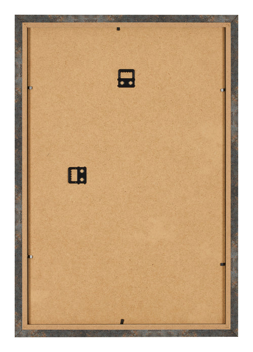 Marco de Fotos 50x75cm Metal Oxidado MDF Bologna Trasera | Yourdecoration.es