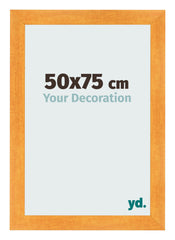 Marco de Fotos 50x75cm Naranja MDF Pisa Delantera Tamano | Yourdecoration.es
