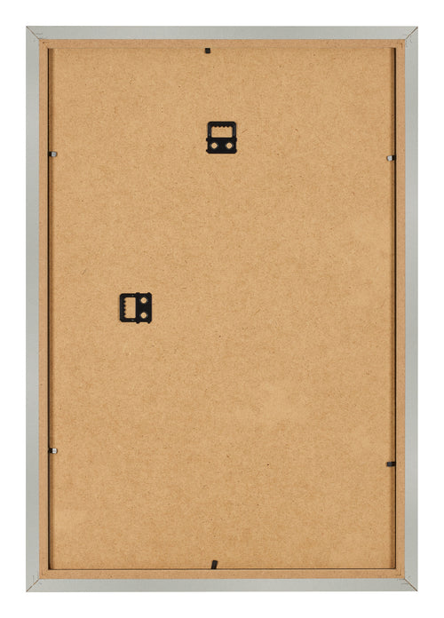 Marco de Fotos 50x75cm Plateado Mate MDF Bologna Trasera | Yourdecoration.es