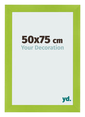Marco de Fotos 50x75cm Verde MDF Pisa Delantera Tamano | Yourdecoration.es