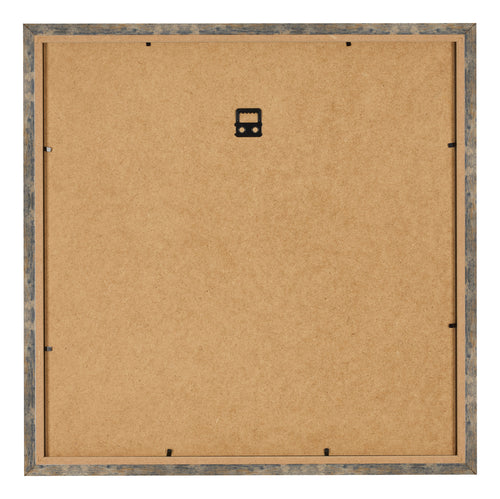Marco de Fotos 55x55cm Azul Y Dorado Fusionado MDF Bologna Trasera | Yourdecoration.es