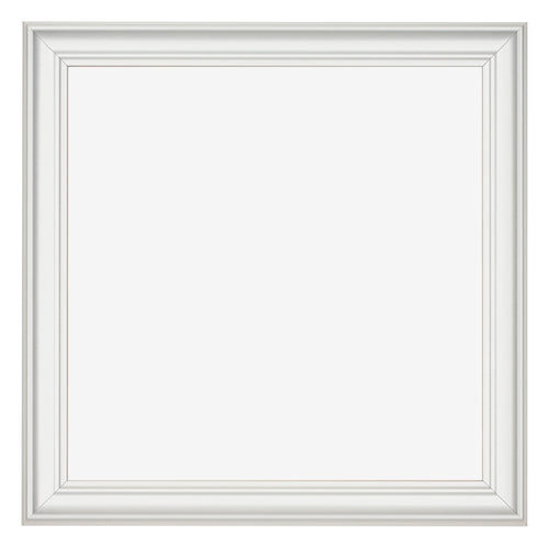 Marco de Fotos 55x55cm Blanco Barrido MDF Lazio Delantera | Yourdecoration.es