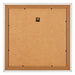 Marco de Fotos 55x55cm Blanco Barrido MDF Lazio Trasera | Yourdecoration.es